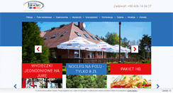 Desktop Screenshot of gosciniecjurajski.pl